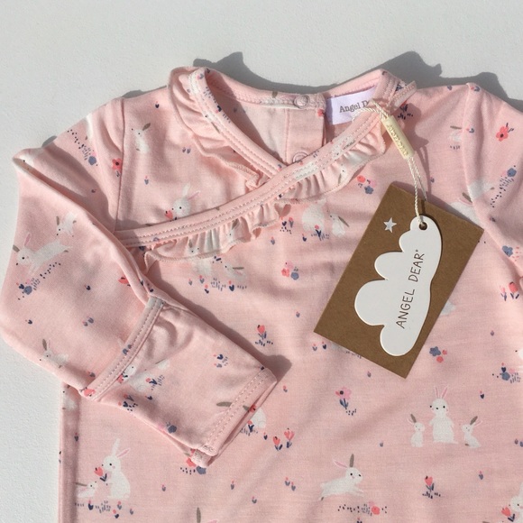 Angel Dear Bunnies Pink Gown 0-3M - Picture 2 of 6